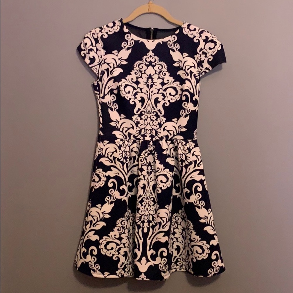 Navy Designed Dress